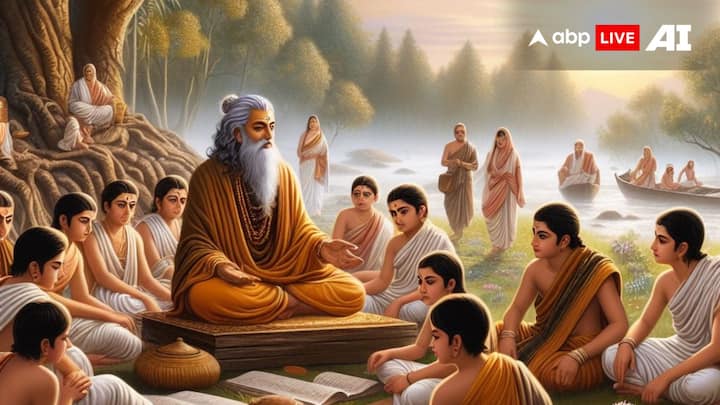 गुरुकुल में बड़ी संख्या में विद्यार्थी पढ़ने के लिए पहुंचते थे.