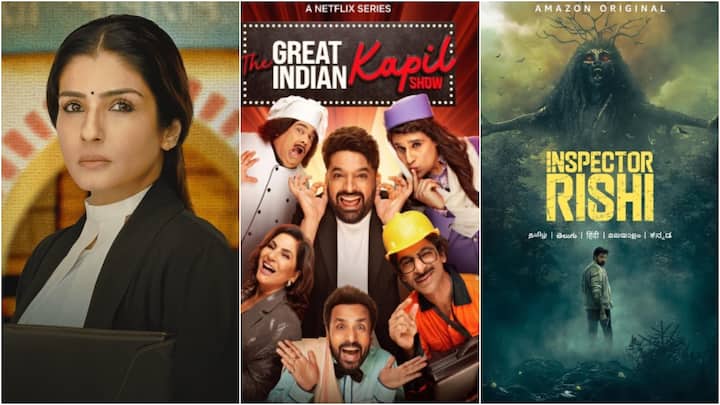 Patna Shuklla The Great Indian Kapil Show to Inspector Rishi watch new movies and series released on OTT Netflix Zee 5 Prime Video OTT Release This Week: कॉमेडी से कोर्ट रूम ड्रामा और हॉरर तक, इस वीकेंड OTT पर मिलेगी एंटरटेनमेंट की फुल डोज, देखें- ये नईं फिल्में और सीरीज