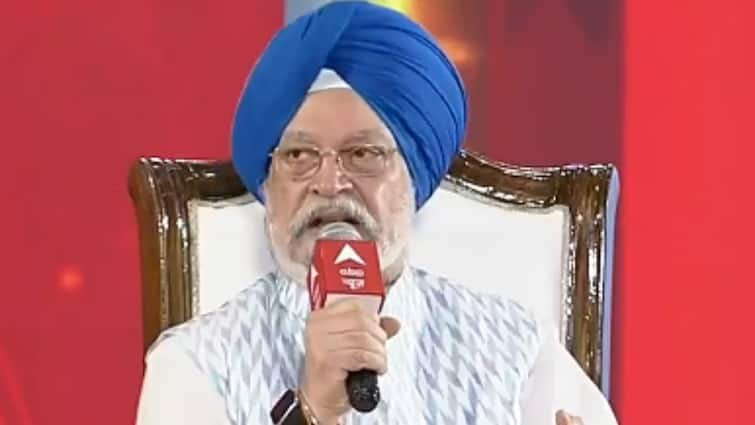 'System Ki Dhajjiyan Uda Rahen Hain': Hardeep Puri Jabs Kejriwal At ABP Shikhar Sammelan 2024