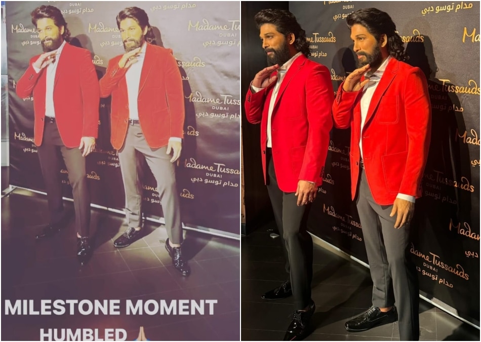 Allu Arjun Wax Statue: తగ్గేదే లే... పుష్పరాజ్ స్టాట్యూతో ఐకాన్ స్టార్ - ఒరిజినల్ ఎవరో గుర్తు పట్టారా? 