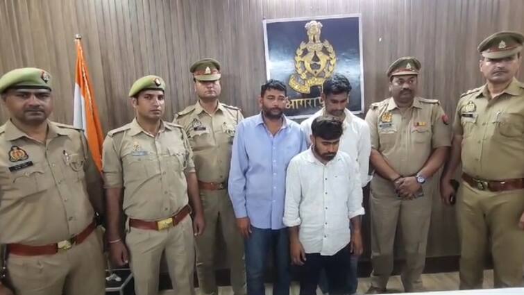 UP News Agra police arrest 3 member of solver gang fake admit card addhar card found ann Agra News: आगरा में सॉल्वर गैंग का भंडाफोड़, फर्जी प्रवेश पत्र बनाकर परीक्षा में बैठकर करते थे पेपर सॉल्व