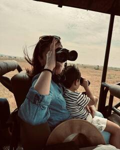 Amid Crew Release, Kareena Kapoor Gives Glimpse Of Trip To Tanzania Ft. 'Jeh Baba'