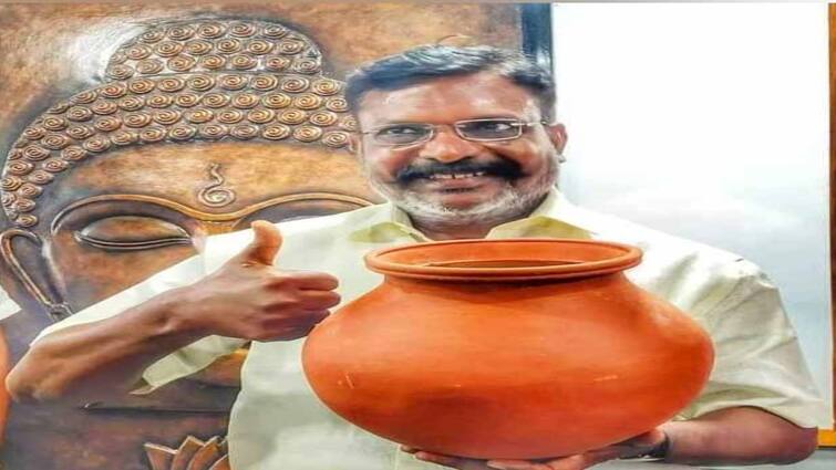 Lok Sabha Election: கேட்டது கிடைத்தது! பானை சின்னத்தில் களமிறங்கும் திருமாவளவன் - உற்சாகத்தில் விசிக! Loksabha election 2024 vck party symbol assigned in chidambaram district thirumavalavan Lok Sabha Election: கேட்டது கிடைத்தது! பானை சின்னத்தில் களமிறங்கும் திருமாவளவன் - உற்சாகத்தில் விசிக!