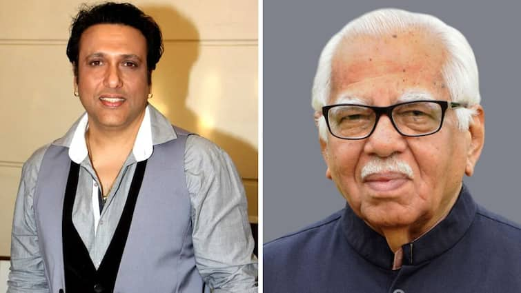 After Bollywood actor Govinda joined the Shiv Sena Shinde faction former Union Minister and BJP leader Ram Naik has once again fired at Govinda Ram Naik on Govinda : गोविंदा राजकारणात येणं हेच आश्चर्य, आठ वर्षांपूर्वींच्या दाऊदच्या आरोपांवर मी अजूनही ठाम; राम नाईकांनी तोफ डागली