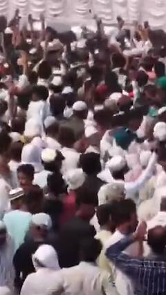 मुख्तार अंसारी के जनाजे में लोगों का हुजूम उमड़ा | abp shorts