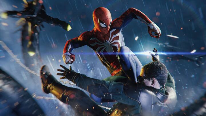 Marvel's Spider-Man (Platforms- PS5, PS4, PC): It is widely acclaimed as one of the premier Spider-Man titles, and for good reason. Players step into the shoes of the youthful superhero, engaging in thrilling combat high above the lively streets of New York City, utilising an array of gadgets while gracefully swinging between towering buildings. The game's vast open-world layout showcases a breathtaking depiction of Manhattan, offering serene moments amid the adrenaline-fueled rooftop battles. (Image Source: PlayStation PC LLC)