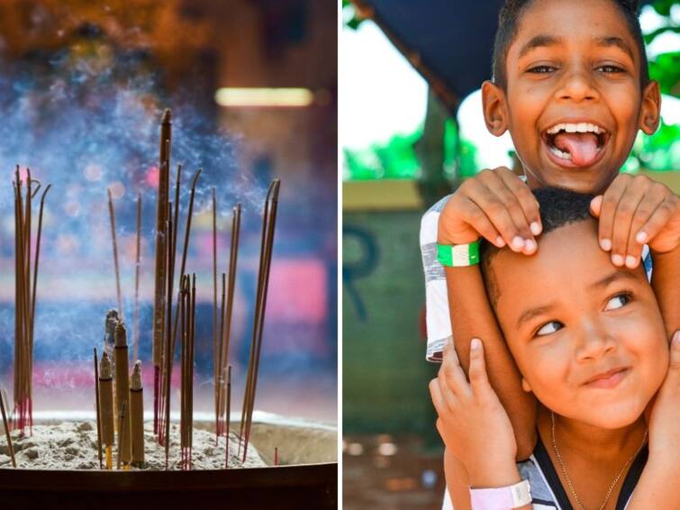 Child Health lifestyle marathi news Beware Children health is endangered by burning incense sticks at home smoke of 50 cigarettes enters the body Child Health : सावधान! घरात अगरबत्ती जाळून लहान मुलांचे आरोग्य धोक्यात घालताय, 50 सिगारेटचा धुर जातोय शरीरात