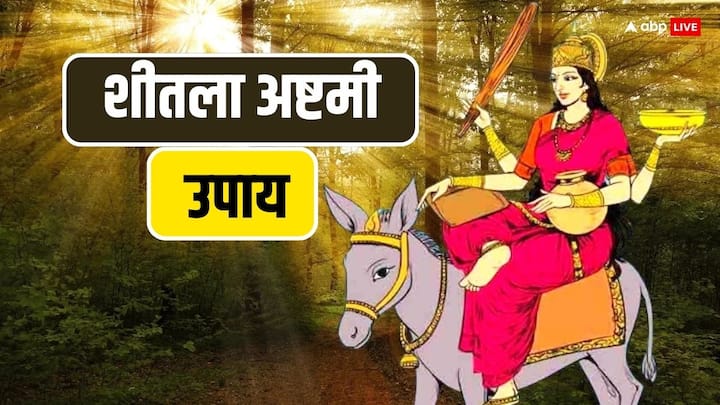 Sheetala Ashtami 2024: 2 अप्रैल 2024 को शीतला अष्टमी मनाई जाएगी. इस दिन बच्चे की दीर्धायु और बेहतर स्वास्थ के लिए कुछ खास उपाय जरुर करें. मान्यता है इससे संतान खुशहाल रहती है