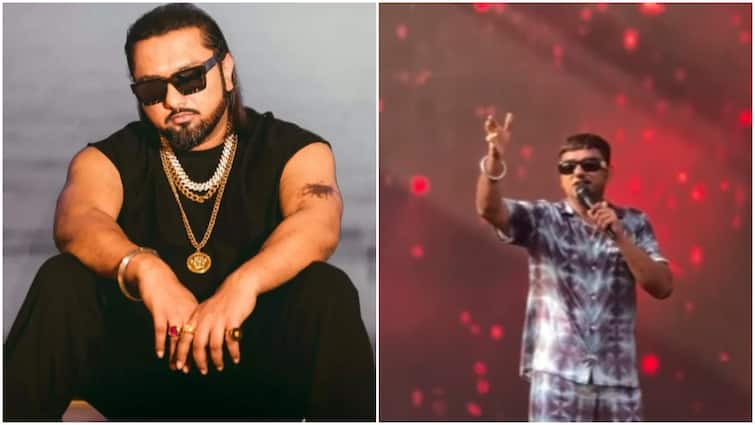 yo yo honey singh advice to his fans during his concert says ganja mat foonka karo video viral कॉन्सर्ट के बीच Honey Singh ने फैंस को दी सलाह, कहा- 'गांजा मत फूंको, मेरी जिंदगी बर्बाद हो गई...'