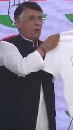 प्रेस कांफ्रेंस में वाशिंग मशीन लेकर पहुंचे पवन खेड़ा | abp shorts