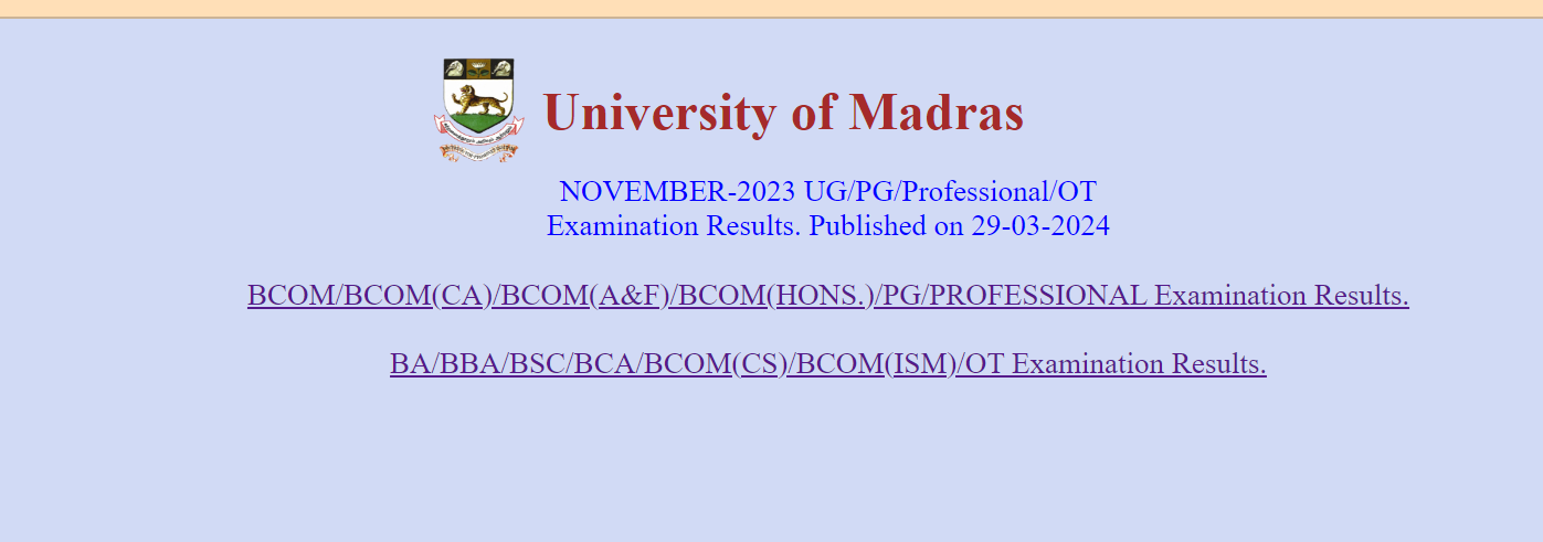 Madras University: சென்னை பல்கலை. செமஸ்டர் தேர்வு முடிவுகள் வெளியீடு; சர்வர் கோளாறால் மாணவர்கள் அவதி!