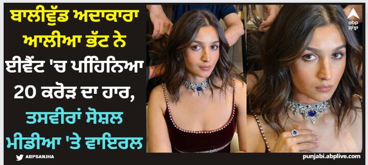 Alia Bhatt Hope Gala Look: ਆਲੀਆ ਭੱਟ ਹਾਲ ਹੀ ਵਿੱਚ ਆਪਣਾ ਪਹਿਲਾ ਚੈਰਿਟੀ ਪ੍ਰੋਗਰਾਮ ਹੋਸਟ ਕਰਨ ਲਈ ਲੰਡਨ ਪਹੁੰਚੀ ਹੈ। ਇਸ ਦੌਰਾਨ ਕਈ ਮਸ਼ਹੂਰ ਹਸਤੀਆਂ ਨੇ ਸ਼ਿਰਕਤ ਕੀਤੀ। ਪਰ ਆਲੀਆ ਦਾ ਲੁੱਕ ਲਾਈਮਲਾਈਟ 'ਚ ਆ ਗਿਆ।