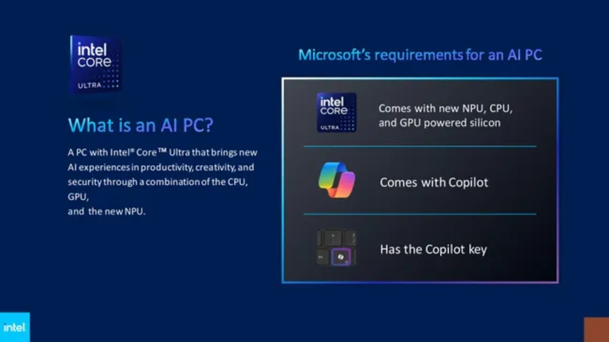 Intel ने किया बड़ा ऐलान, लैपटॉप में जल्द मिलेंगे Microsoft Copilot AI फीचर्स