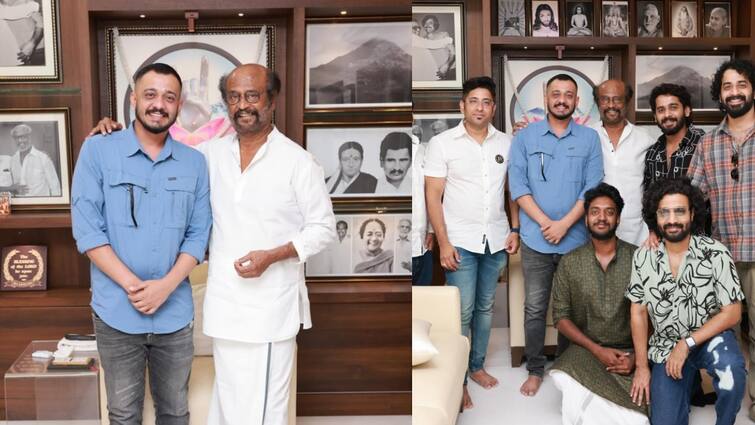 actor rajinikanth watches manjummel boys and meets movie crew Rajinikanth: மஞ்சும்மல் பாய்ஸ் படக்குழுவை நேரில் அழைத்துப் பாராட்டிய ரஜினிகாந்த்: என்ன சொன்னாரு?
