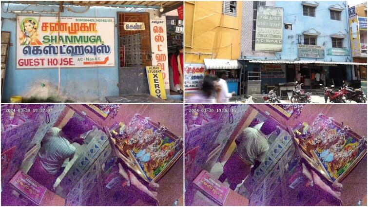 Villupuram crime rowdy showed  knife and extorted money from the hotel owner - TNN Crime: விடுதி உரிமையாளரிடம் கத்தியை காட்டி மிரட்டி பணம் பறித்த ரவுடி - விழுப்புரத்தில் வணிகர்கள் அச்சம்
