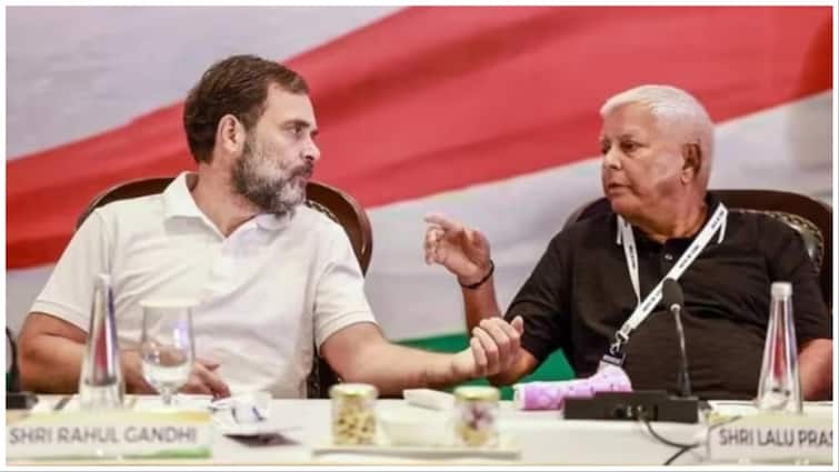 Loksabha Election 2024 Bihar rjd congress swapped six lok sabha seat pappu yadav purnia ranjeet ranjan supaul abpp कांग्रेस के साथ ये क्या हो रहा है; पहले अखिलेश ने किया खेला, अब लालू ने भी दिखाया ठेंगा!