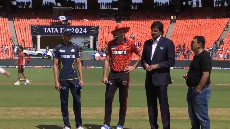 Sunrisers Hyderabad win the toss against Gujarat Titans and opt to bat; Know the Playing XI of both teams GT Vs SRH: Gujarat Titans vs Sunrisers Hyderabad: सनरायझर्स हैदराबादचा नाणेफेक जिंकत फलंदाजीचा निर्णय; जाणून घ्या दोन्ही संघांची Playing XI