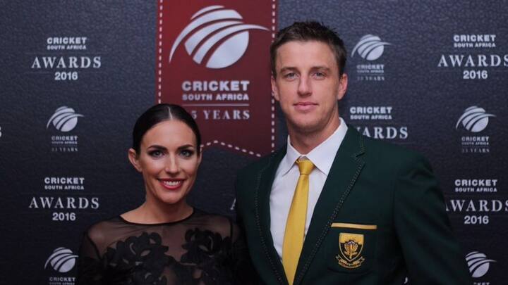 Actually, Morne Morkel's wife Rose Kelly is from Australia.  Rose Kelly is a sports journalist by profession.  However, after marrying Rose Kelly, Morne Morkel settled in Australia.  (Photo credit- social media)