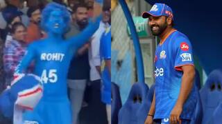 Watch : 'मुंबईचा राजा रोहित शर्मा...', वानखेडेवरबाहेर हिटमॅनच्या चाहत्यांनी केला माहोल, व्हिडीओ व्हायरल 