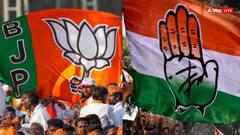 पिछले दो लोकसभा चुनाव में खाता भी नहीं खोल पाई कांग्रेस, फिर भी इसबार 6 सीटों पर टफ फाइट मान रही बीजेपी, समझें सियासी गणित