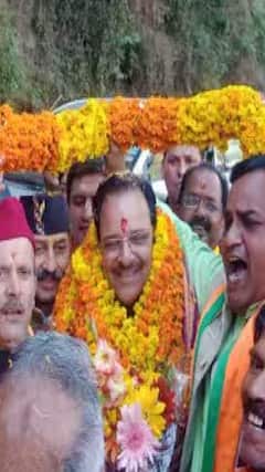 Election 2024: बीजेपी प्रत्याशी अजय भट्ट ने किया रोडशो | Abpnewsshorts