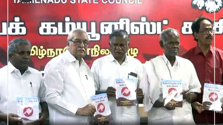Lok Sabha Election 2024 governor post will be wiped Communist Party of India manifesto Lok Sabha Election 2024: அடேங்கப்பா..!ஆளுநர் பதவி ஒழிப்பு முதல் காஷ்மீர் பிரிவு ரத்து வரை - இந்திய கம்யூனிஸ்ட் தேர்தல் அறிக்கை