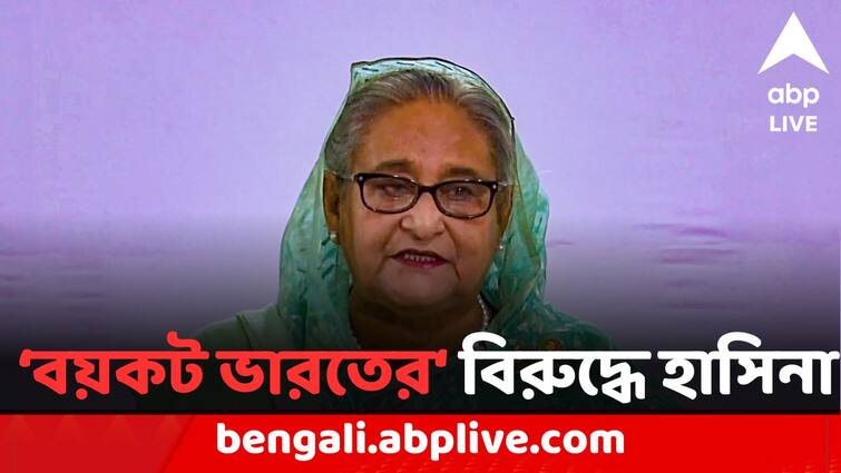 Bangladesh PM Sheikh Hasina attacks boycott India campaigners, said Burn Indian saris first Sheikh Hasina: 