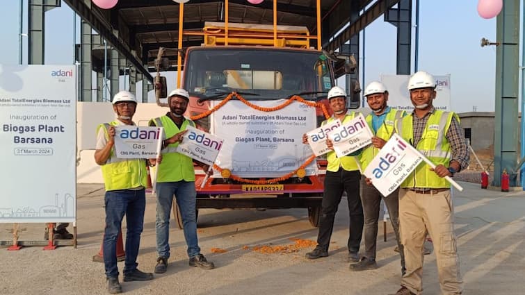 Adani Total Gas Starts Production At UP's Barsana Biogas Project Adani Total Gas Starts Production At UP's Barsana Biogas Project