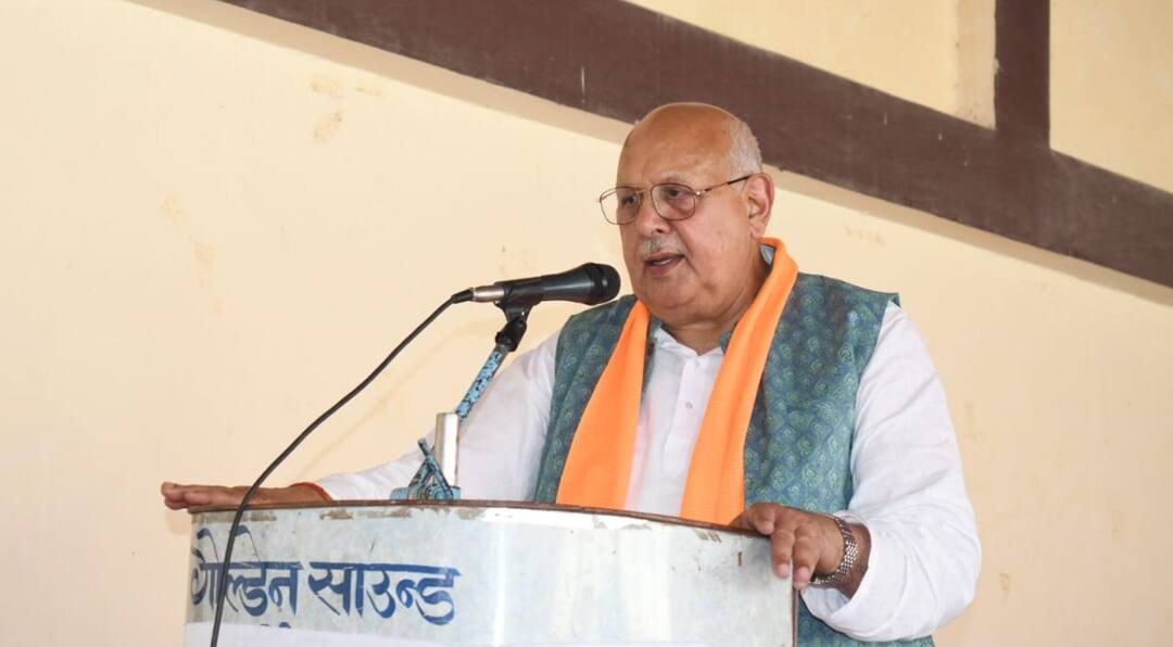 Azamgarh News Agriculture Minister Surya Pratap Shahi visit on today and statement on mukhtar Ansari death case ann UP Politics: मुख्तार अंसारी पर कृषि मंत्री सूर्य प्रताप शाही बोले- 'जिनके हाथ खून से सने हैं वह...'