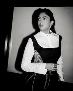 Mrunal Thakur Photos : ப்ளாக் அண்ட் வொயிட் கண்ணு உன்ன பாத்தா கலரா மாறுதே..நடிகை மிருனாள் தாக்கூரின் கூல் புகைப்படங்கள்!