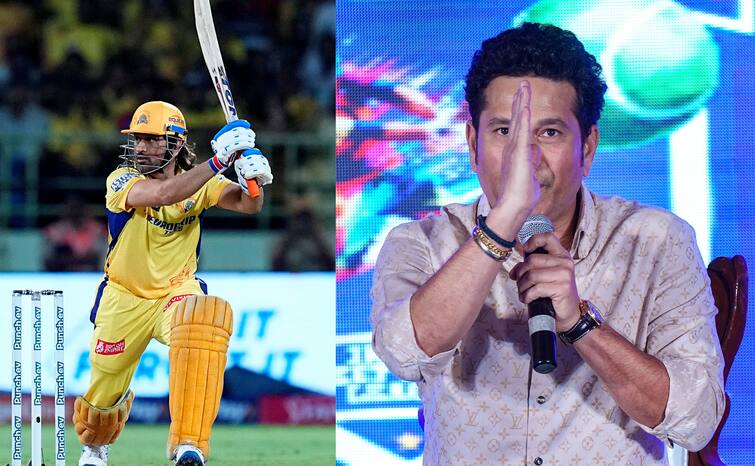 MS Dhoni vs Sachin Tendulkar debate fans fight on social media for Fanbase and fandom after Delhi Capitals vs Chennai Super Kings match Dhoni vs Sachin: धोनी या सचिन, कौन है बड़ा स्टार? सोशल मीडिया पर आपस में ही भिड़ गए फैंस