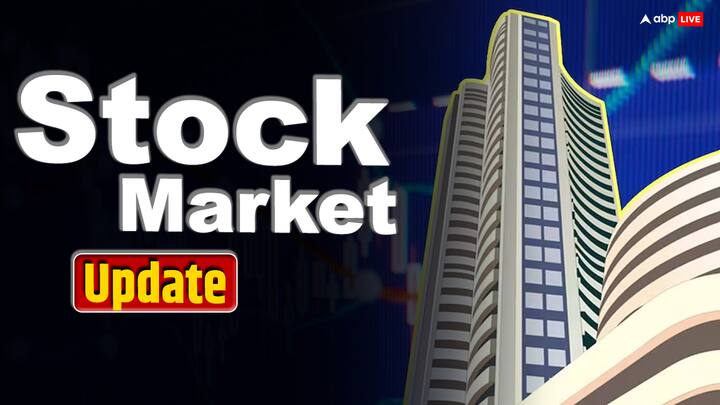 Stock Market Opening on flat note and Sensex dive more then 120 points after opening Stock Market Opening: सपाट खुलने के बाद बाजार गिरे, सेंसेक्स 73,900 के नीचे, निफ्टी में मामूली हलचल