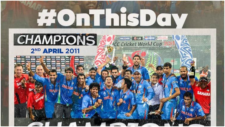 indian cricket team on this day won odi world cup 2011 after 28 years in ms dhoni captaincy World Cup 2011: 2011 వన్డే వరల్డ్‌ కప్‌ విజయానికి 13 ఏళ్లు-  నాటి ఫైనల్ మ్యాచ్‌ స్వీట్ మూమెంట్స్‌ ఇవే!