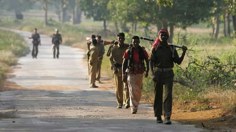 Naxal Killed In Chhattisgarh Encounter With Security Personnel Gangaloor Police Station Forested Area Naxal Killed In Encounter With Security Personnel In Chhattisgarh