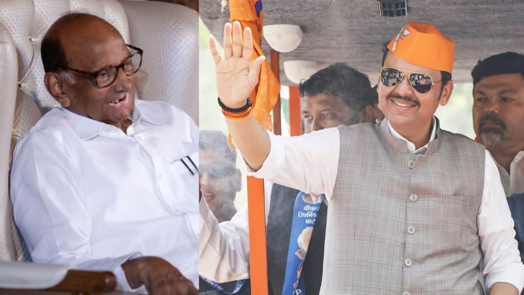 Sharad Pawar taunts BJP and Devendra Fadnavis in press conference at Nagpur Maharashtra Sharad Pawar: शरद पवार संपले म्हणणारे विरोधी पक्षात बसले, आता ते 'डेप्युटी' आहेत; पवारांचा देवेंद्र फडणवीसांना टोला
