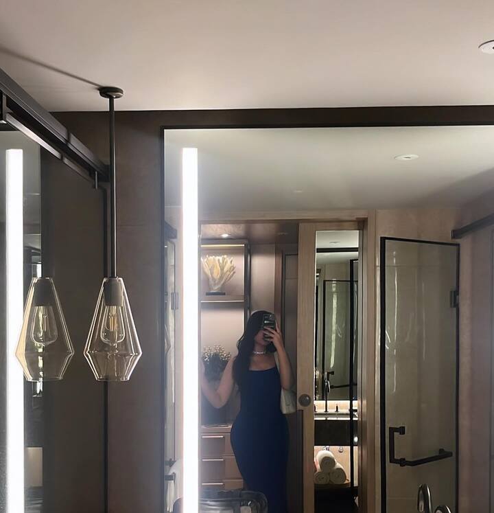 ఆయేషా ఖాన్ మిర్రర్ సెల్ఫీ (Image Courtesy: ayeshaakhan_official/ Instagram)