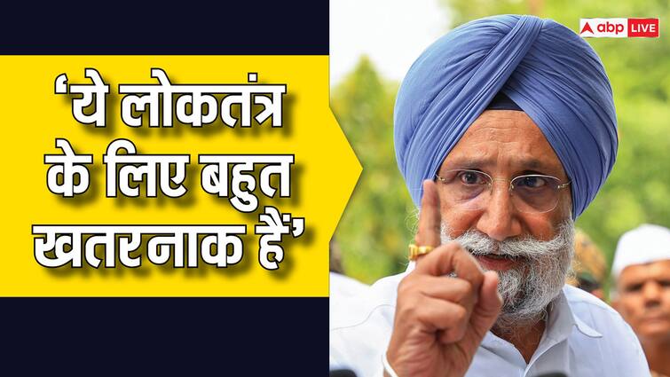 Congress Leader Sukhjinder Singh Randhawa reaction on AAP Chief Delhi CM Arvind Kejriwal in Tihar Jail Arvind Kejriwal: अरविंद केजरीवाल के जेल जाने पर सुखजिंदर रंधावा बोले- 'अंग्रेजों ने भी कभी ऐसा नहीं किया था'