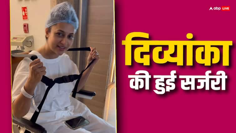 Divyanka Tripathi shares her two ligament tear recovery video after surgery fans wishing her speedy recovery Divyanka Tripathi Video: दिव्यांका त्रिपाठी ने लिगामेंट सर्जरी से ऐसे की रिकवरी, पति को बताया अपनी मुस्कराहट की वजह