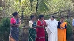 Mamata Banerjee Dances During Meeting With Tribals In Bengal's Jalpaiguri — WATCH