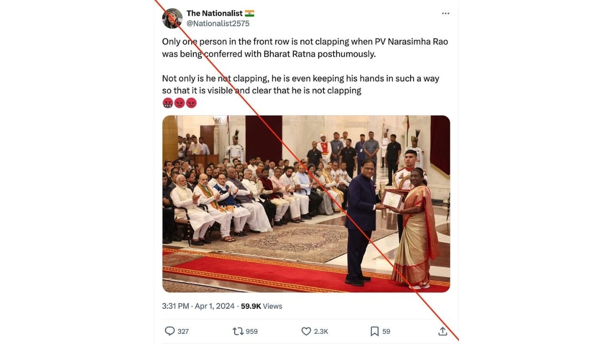 Fact Check: Narasimha Rao Bharat Ratna Image Shared With False Claims About Congress President Kharge