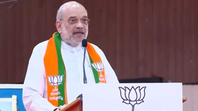 Lok Sabha Polls: Amit Shah Meets JD(S), Karnataka BJP Leaders In Bid To Boost Campaign, Ensure Coordination Amit Shah Meets JD(S), Karnataka BJP Leaders In Bid To Boost Campaign, Ensure Coordination