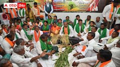 ఎకరానికి రూ. 25వేల పరిహారం ఇవ్వాల్సిందే - బండి సంజయ్ డిమాండ్ - కరీంనగర్‌లో రైతు దీక్ష