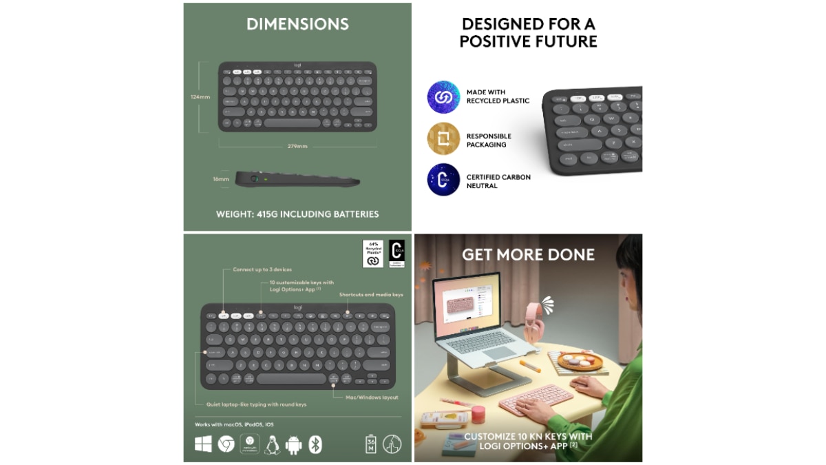 Logitech Signature Slim Keyboard And Mouse Combo In India: Prices, Offers, Features, More