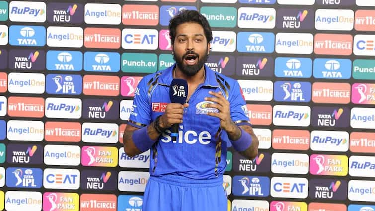 Hardik Pandya explained why he hasn't bowled a single over in MI's last 2 matches? after first IPL 2024 win vs DC Hardik Pandya: ”இதனால தான் 2 போட்டில நான் ஓவர் போடல” - மும்பை கேப்டன் ஹர்திக் பாண்ட்யா விளக்கம்