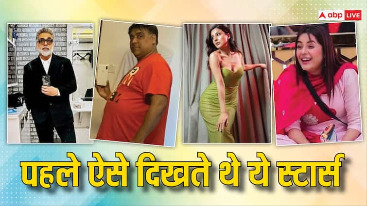 Shehnaaz Gill to Ram Kapoor Smriti Irani when TV Stars transformation weight loss journey किसी की मोटी तोंद तो कोई दिखता था गोलमटोल, शहनाज गिल से लेकर राम कपूर तक, इन स्टार्स ने फिर ऐसे बदल डाली अपनी काया