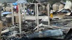 कटिहार में आग लगने से 17 घर जलकर राख, झुलसने से 3 वर्षीय बच्ची की मौत