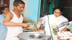 ચાની કિટલી પર પહોંચ્યા મમતા બેનર્જી, ચા બનાવીને લોકોને પીવડાવી, જુઓ તસવીરો