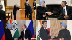 Manmohan Singh Retires: A Look At Former PM's Key Moments On Global Forum — PICS