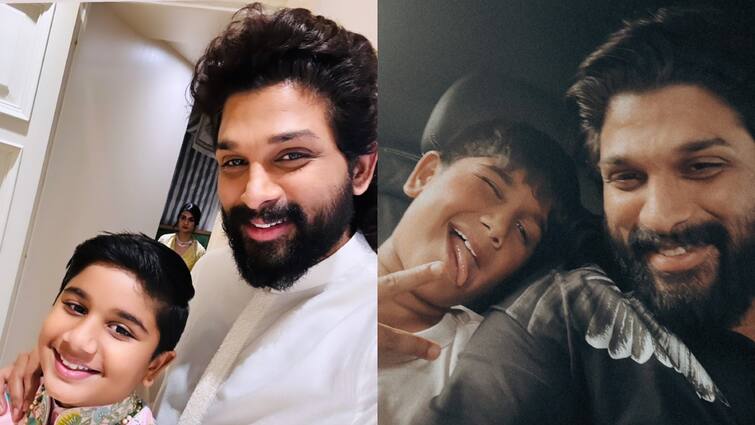 Allu Arjun Birthday Wishes Son Ayaan on His 10th Birthday Allu Arjun Wishes to Ayaan: 'హ్యాపీ బర్త్‌డే మై లవ్‌ ఆఫ్‌ లైఫ్‌' - తనయుడికి అల్లు అర్జున్‌ క్యూట్‌ విషెస్‌