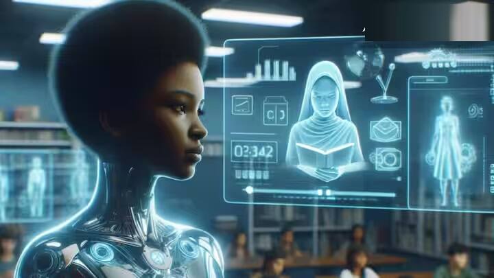 જો કે, આર્ટિફિશિયલ ઇન્ટેલિજન્સની મદદથી તેણે બતાવ્યું છે કે 100 વર્ષ પછી શાળાઓ કેવી દેખાશે.